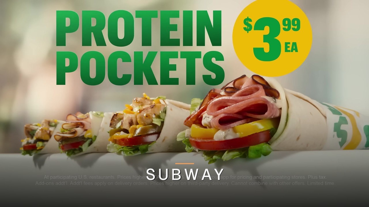 Subway Fresh Value Menu